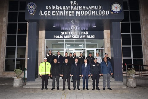 Onikişubat Şehit Celil Dağ Polis Merkezini Ziyaret