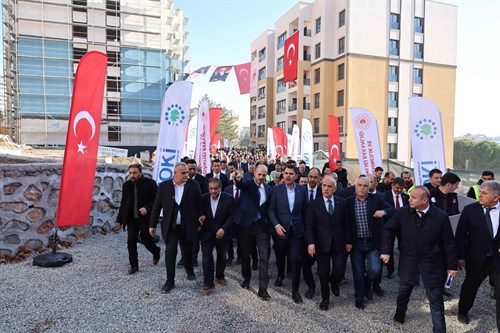 Pınarbaşı Mahallesi TOKİ Şantiye Alanı Ziyareti