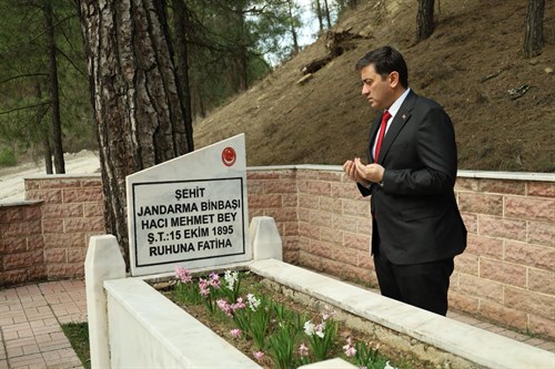 Hacı Mehmet Bey Şehitliği Ziyareti