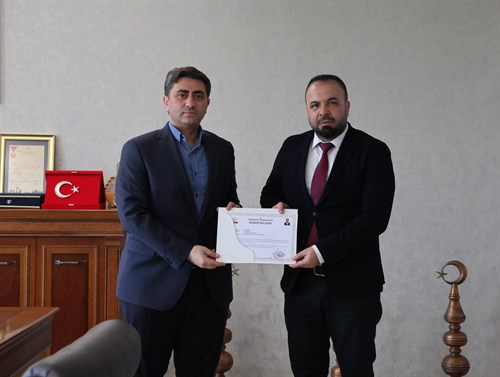 Kadir GEMCİ'nin Makam Ziyareti