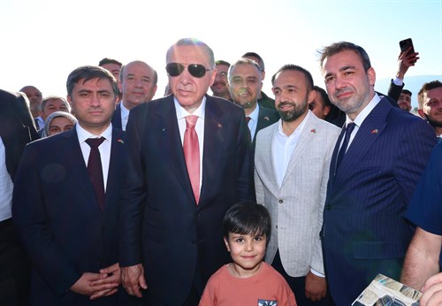 Cumhurbaşkanı Sayın Erdoğan ve Azerbaycan Cumhurbaşkanı Sayın Aliyev’in Kahramanmaraş Ziyareti