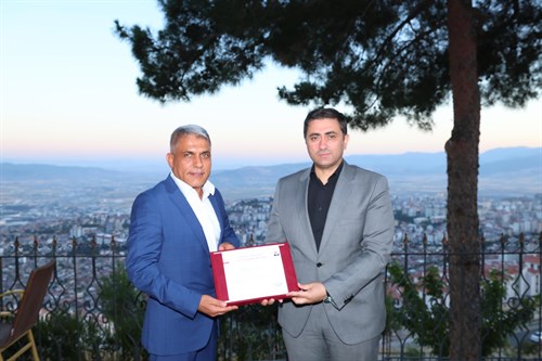 Jandarma Komutanı Mustafa ÖZTÜRK'e Veda