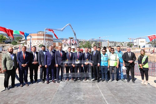 Deprem Konutları Kura ve Temel Atma Töreni